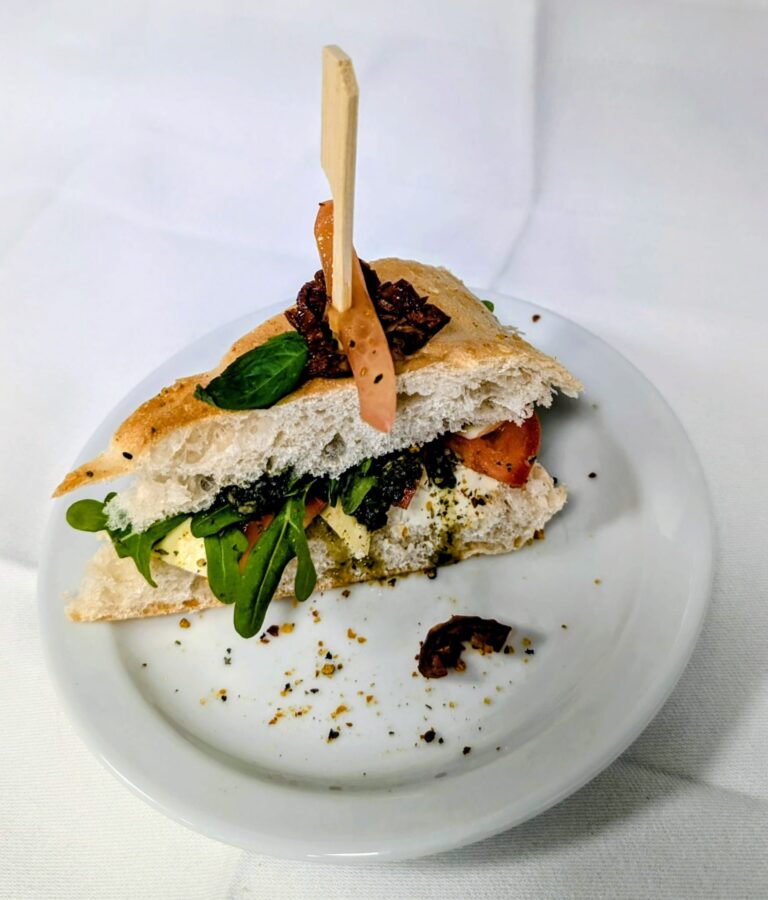 Fladenbrot mit Grillgemüse