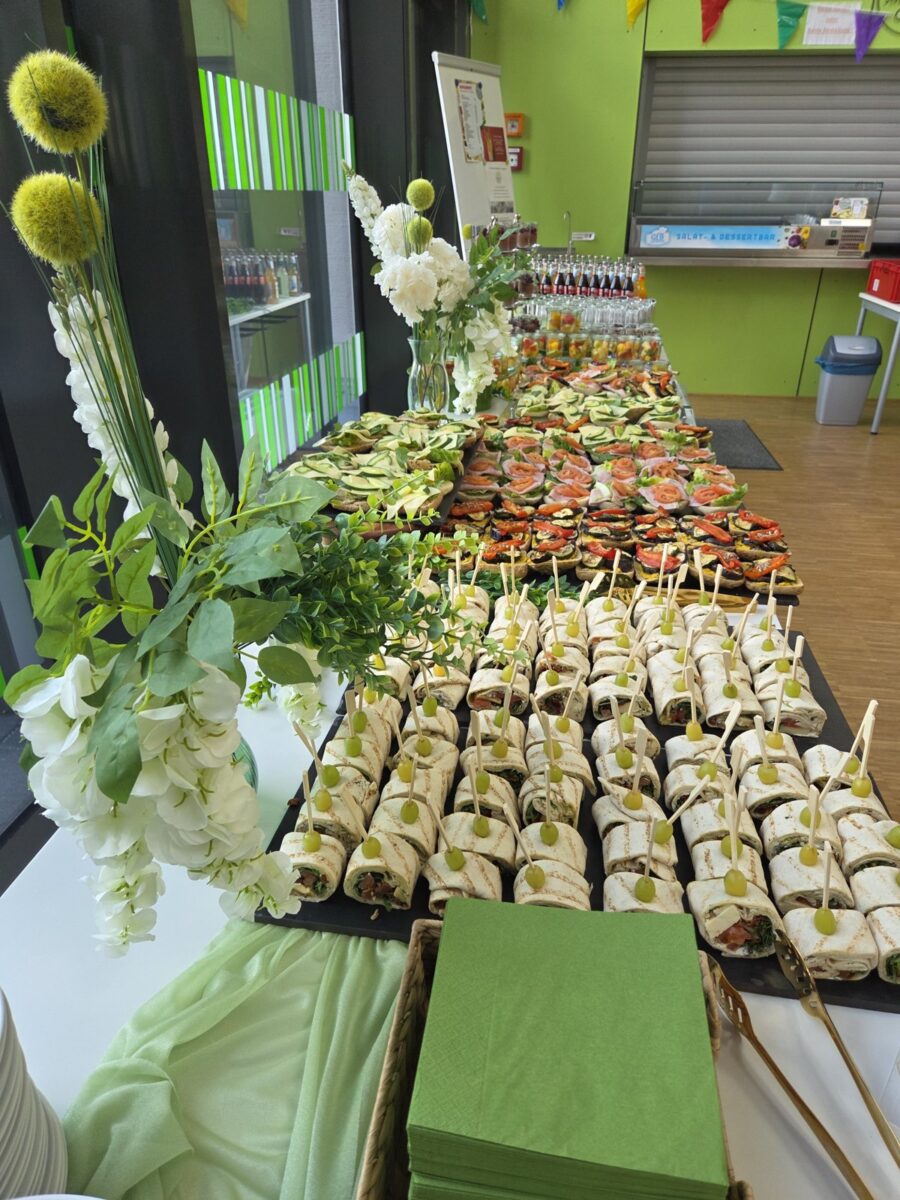 Fingerfood-Buffet von Geschmackswerk: die ganze Buffetlinie