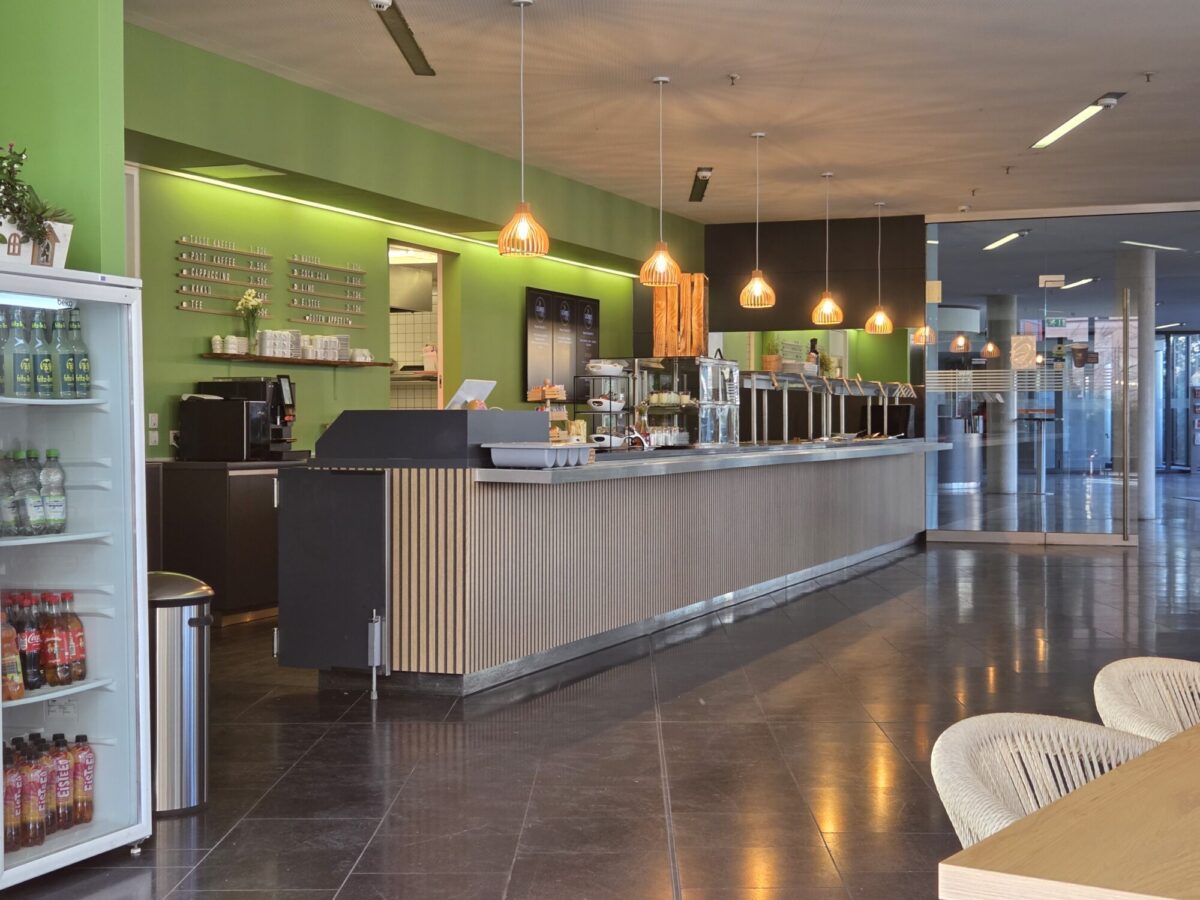 Ausgabe unserer Kantine im Bio City Leipzig